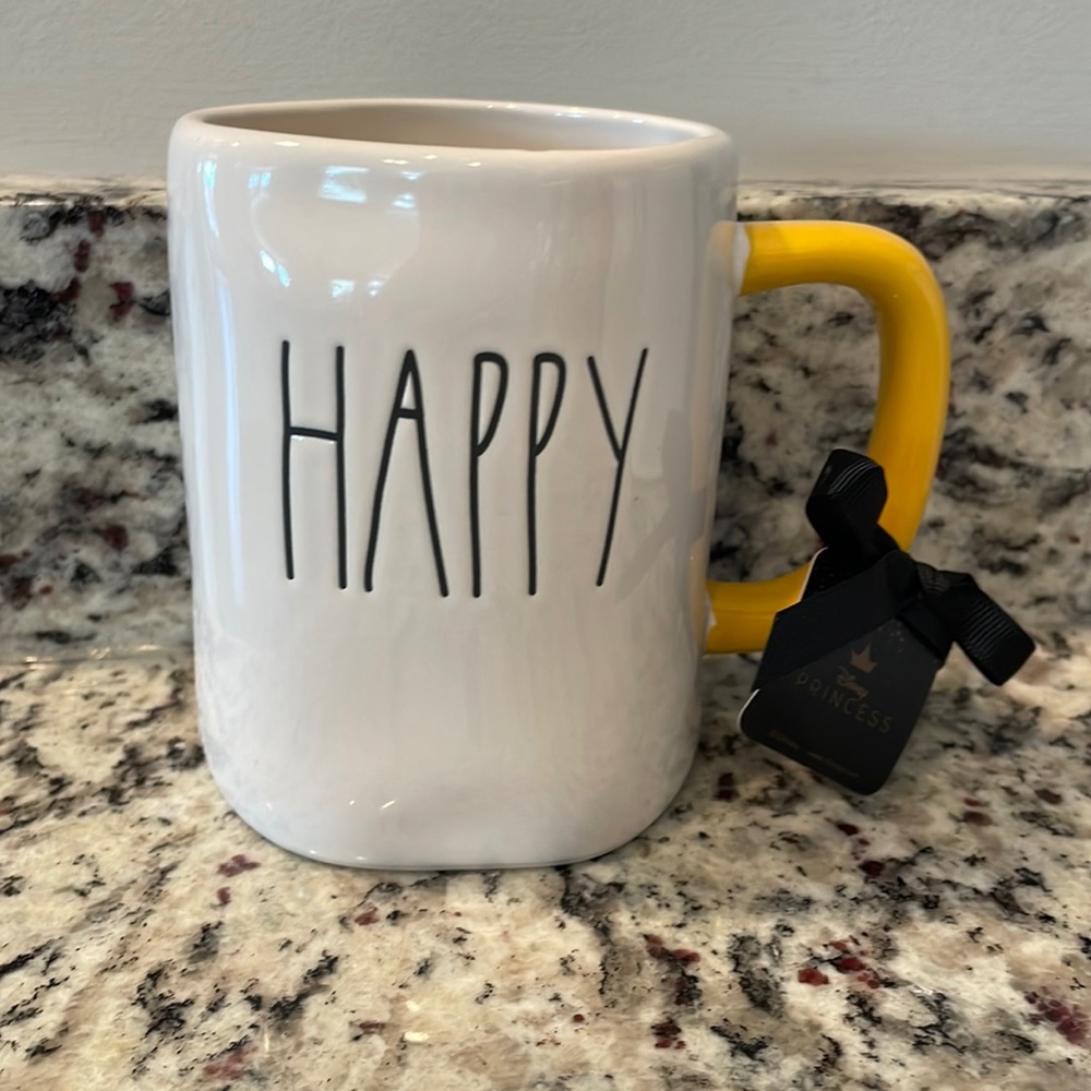 Rae Dunn/Disney “Happy” (7 Dwarfs) mug
